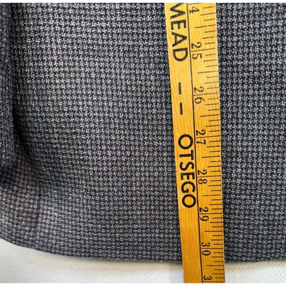 Joseph Abboud Heritage Wool & Cotton Slim Fit Blazer Size 42 Regular Gray - Picture 10 of 15